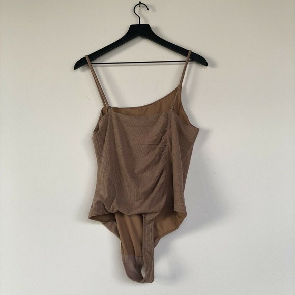 Lovers + Friends Donovan Bodysuit Tan Brown XL - Picture 7 of 7